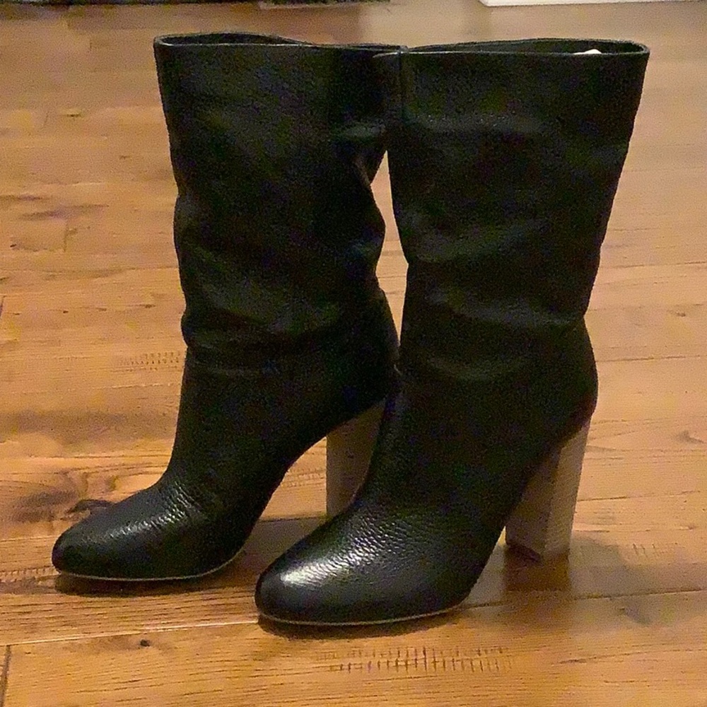 Banana Republic Heeled Black Boots